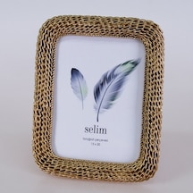 Selim 15 x 20 CM Chain Çerçeve Altın