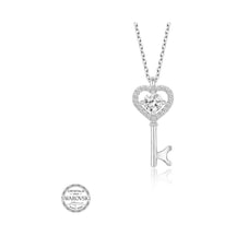Swarovski Taşlı Gümüş Anahtar Kadın Kolye (520313295)