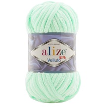 Alize Velluto 464 Mint Kadife El Örgü İpi