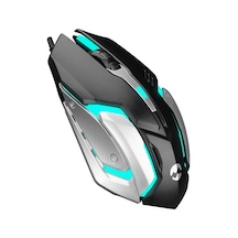 Usb Kablolu - Oyuncu Mouse - Fare Rgb Işıklı 3d - 1200dpı Mouse 1.5mt Kablo Mi