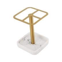 Ulzyvf Yuvalı Yerden Tutucu, Tutucu Standı, Tasarruf Standı, Soft Saklama Sağlayan Paslanmaz Çelik Macunu İçin Fırçası, Elektrikli Düzenleyici, Diş Çelik Banyo Altın 3 Cx Soft Altın