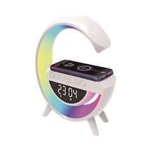 Eco Lounge Noas Yl86 1240 Simi Kablosuz Şarjlı Bluetoothlu Hoparlörlü Masa Lambası Rgb Çok Renkli
