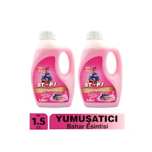 Stop Forte 2'li Çamaşır Yumuşatıcı 1.5 Litre Bahar Esintisi