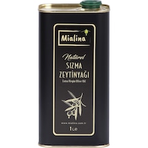 1 L Teneke Natürel Sızma Zeytinyağı
