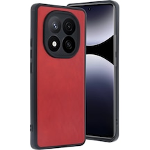 Redmi Note 14 Pro 4g Kılıf Aras Deri Kapak - Kırmızı Bzsxx00 1