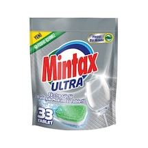 Mintax Ultra Bulaşık Makinesi Deterjanı 33 Tablet
