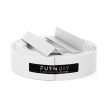 Furndiy Kendinden Yapışkanlı Kenar Ve Köşe Koruyucu Şerit Bant Beyaz 40 Mm X 7,5 Mt
