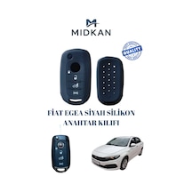 Fiat Egea Silikon Anahtar Kılıfı Siyah Renk