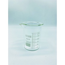 Şişe Dükkanı Cam Beher Dereceli Borosilikat 3 x 150 ML