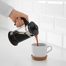 Upphetta French Press 0.4 Lt Kahve Presi Açık Bej
