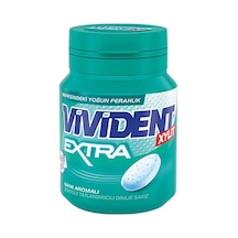 Vivident Extra Mentol Nane Aromalı Şekersiz Tatlandırıcılı Draje Sakız Kutu 66 G