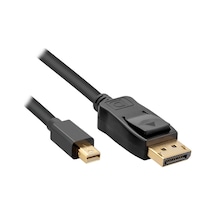 Wozlo Apple Uyumlu MacBook Air /Pro 4K 60 Hz Mini Display Port Thunderbolt to Display Port Kablo 1.8 M