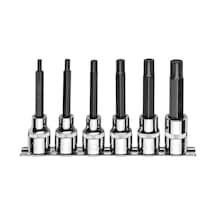 Ceta Form 6 Parça 1/2" RIBE Uçlu Lokma Takımı - Uzun Tip (Raylı)