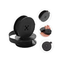 Mekanik Daktilo Şeridi Çift Makaralı Siyah 12.7 MM x 10 M