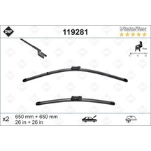 Silecek Süpürgesi Takım 508 İ10-18 / Rcz 10-18 Aerotwın A636s 650+650mm Oem No: 6423n6