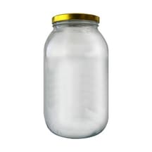 Cam Kavanoz Metal Kapaklı 3000 Ml 6 Adet