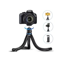 Apexel Profesyonel 30cm Esnek Ahtapot Tripod Ve Vlog Kiti Telefon Tutucu Gopro Dslr Uyumlu Apl-jj10