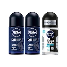 Men Erkek Roll On Deodorant Deep Dimension 50 Ml X2 + Men Erkek Roll On Deodorant & Invisible Fresh 50 Ml