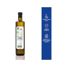 Ots Naturel Sızma Zeytinyağı Cam Şişe 750 ml (Organik Sertifikalı, Pestisit Analizli)
