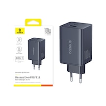 Baseus Enerfill Süper Hızlı Fe11 2c+u 100w Şarj Cihazı-siyah