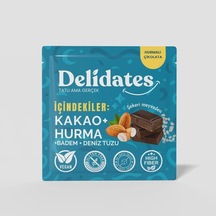 Delidates Bademli Deniz Tuzlu Hurmalı %70 Bitter Çikolata 40gr-3582