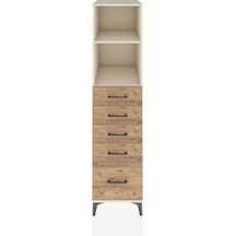 Kronos Dolap 2 Raflı 5 Çekmeceli 44x59x182 Aytaşı-çam Aytaşı