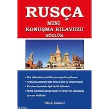 Rusça Mini Konuşma Kılavuzu Sözlük