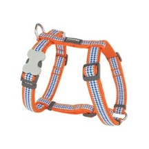 Fang It Desenli Turuncu Köpek Tasması Medium 20 Mm