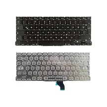 Apple Uyumlu Macbook Pro 13 A1502 2013 14 15 Laptop Klavyesi Siyah Tr Büyük Enter