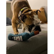 Bottle Toy, Köpek Oyuncağı, Kedi Oyuncağı, Peluş Oyuncak Beyaz Açık Bej