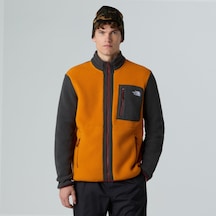 The North Face M Yumiori Full Zip Erkek Polar Mont-30471 Turuncu