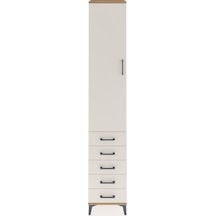 Hyperion Dolap 2 Raflı 5 Çekmeceli Tek Askılı 44x44x243 Çam-a... Çam Hyperion Dolap 2 Raflı 5 Çekmeceli Tek Askılı 44x44x243 Çam-a... Çam