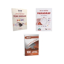 2027 2027 Tyt Limit Tüm Dersler Soru + Kronometre Paragraf Soru + Anla Kazan Paragraf Deneme 3'lü Set