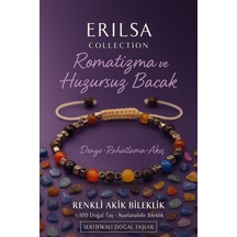 Sertifikalı Romatizma Ve Huzursuz Bacak Destek Bilekliği Renkli Çok Renkli