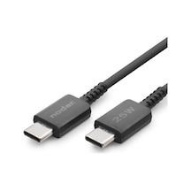 Type-c Şarj Ve Data Kablosu 25w 1 M - Siyah Nd1101 Tdrtr