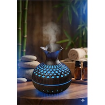 Büro Ev Ofis Hediyesi İçin Ahşap Desen Ultrasonik Aromaterapi Difüzör Hava Nemlendirici