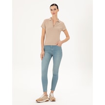 Pierre Cardin Kadın Açık Mavi Pantolon Jean 50284083-vr003 Açık Mavi