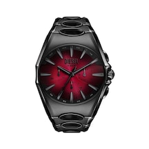 Diesel Dz4696 Quartz Çelik Siyah Kırmızı Kadran 48 Mm Erkek Kol Saati