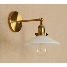 Riolight Retro,vintage,rustik Eskitme Hareketli Beyaz Başlık Mafs Beyaz