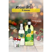Kolonya 150 Ml, Sıvı Sabun 500 Ml Çeşme Limonu Ve Rosie Hediye