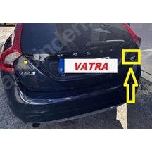 V60 1.6 D R-design 2013 Uyumlu D2 Bagaj Yazısı
