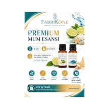 Premium Mum Esansı 5 Cc 2'li Set - Bergamot, Okyanus - Soya Wax, Parafin, Jel Wax Ve Bal Mumu Uyumlu Bkfab2bgok5 Karışık