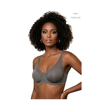 Le Jardin Tül Kaplı Soft C-cup Sütyen Kadın 9200 Gri - 903041159 Gri - 903041159 Gri