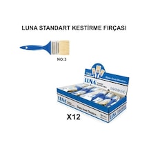 Standart Kestirme Fırçası No 3 12 Adet Toptan Set
