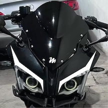 Bajaj Rs200 2'li Ön Kafa Sticker Etiket Modeli Beyaz