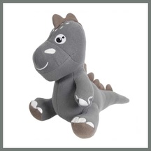 Bezos Dino Peluş Oyuncak Gri 25 Cm Mmbz