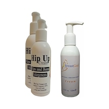 Hintohu Hipup Hip Enlargement Cream Kalça Kaldırma, Vücut 120 Ml 2 Adet+breastgain Toparrlayıcı Göğüsbakım
