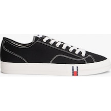 Tommy Hilfiger Arşiv Vulkanize Y2k Erkek Siyah Sneaker Em0em01674bds Siyah