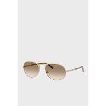Emporio Armani Logolu Güneş Gözlük Erkek Gözlük 0ea2171 300213 57 Altın