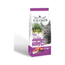 Cat Chefs Kısırlaştırılmış Somon Etli Yetişkin Kedi Maması 15 KG